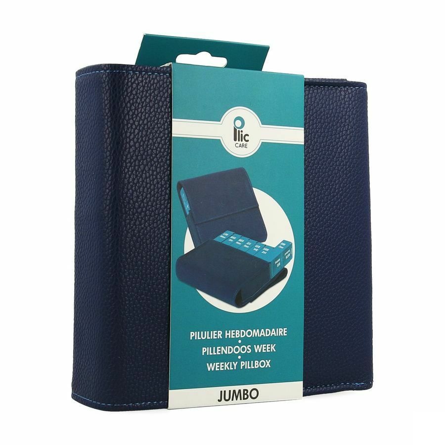 Plic Care Pillendoos Jumbo Blauw