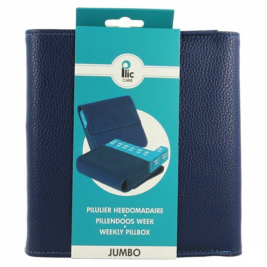 Plic Care Pillendoos Jumbo Blauw
