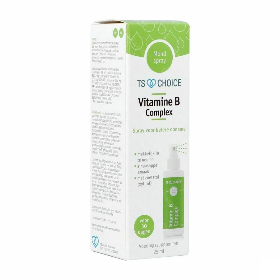 Best Choice Mondspray Vitamine B Complex 25ml