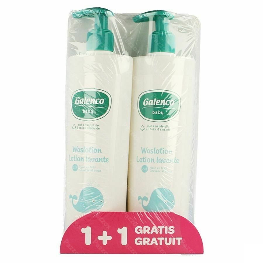Galenco Bb Waslotion 2x400ml Promo