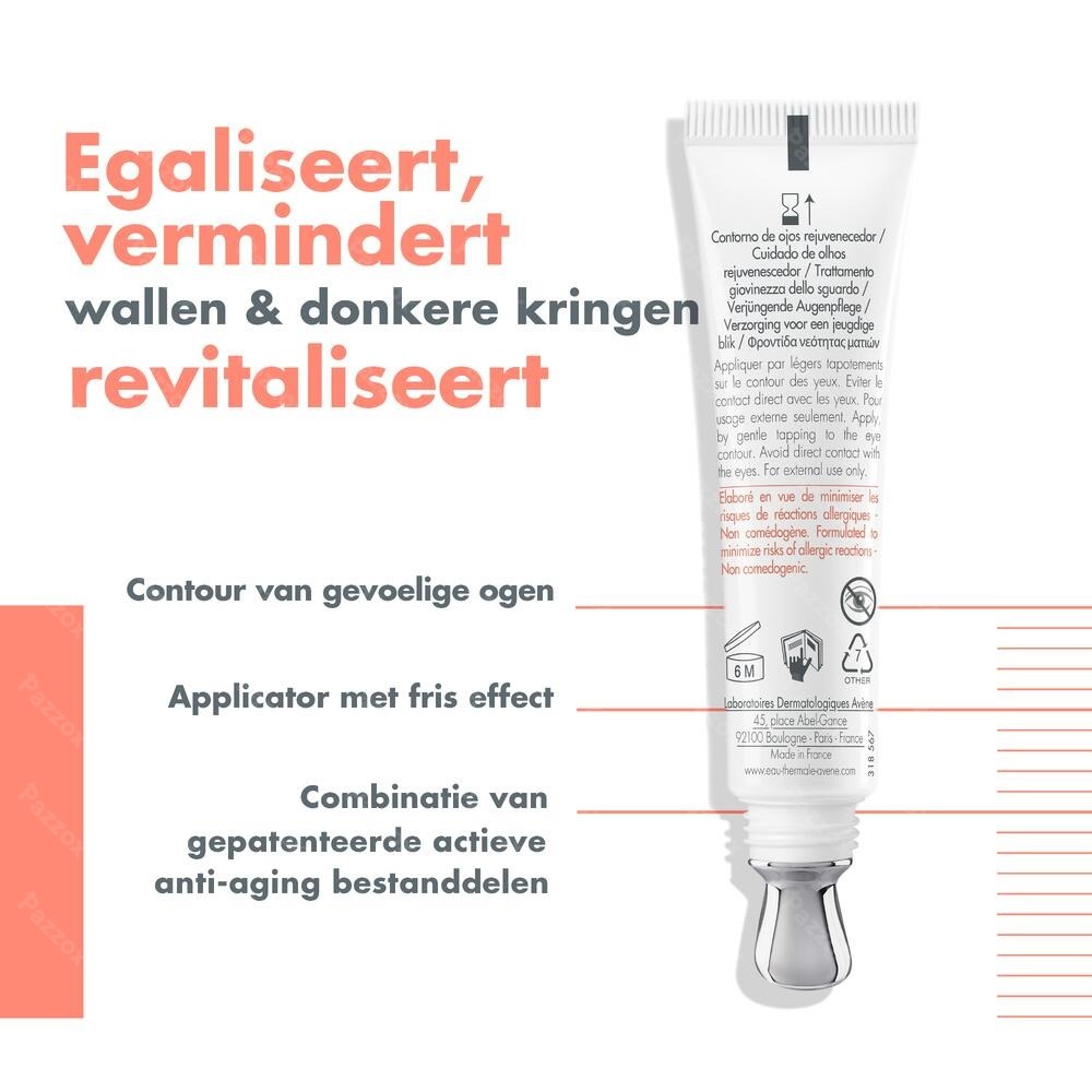 Avène DermAbsolu Oogcrème 15ml