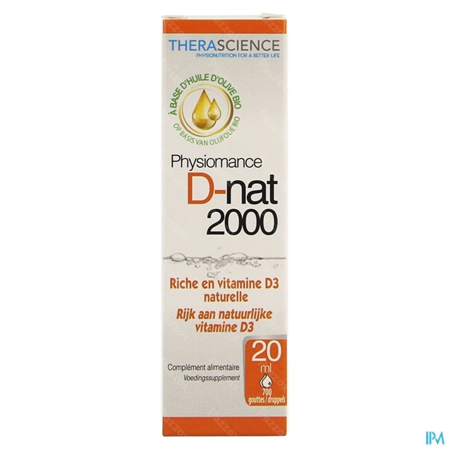 D-nat 2000 Fl Gutt 20ml Physiomance Phy341