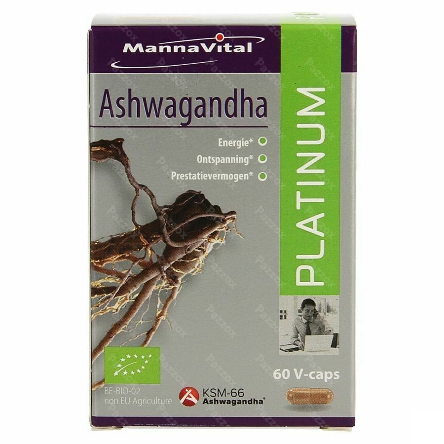 Mannavital Ashwagandha V-caps 60