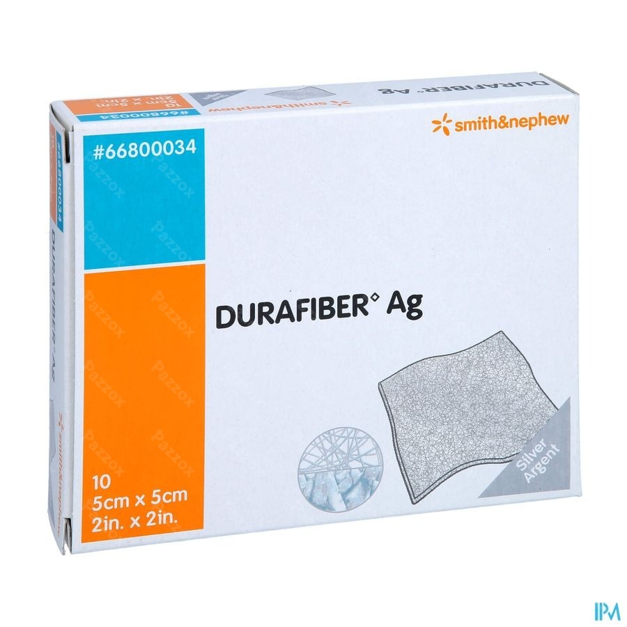 Durafiber Ag Verband 5x5cm 10