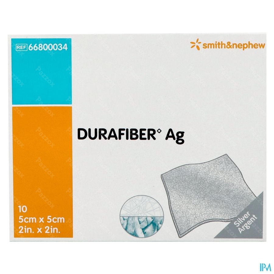 Durafiber Ag Verband 5x5cm 10