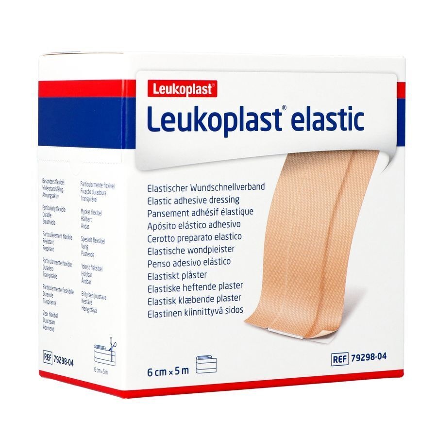 Leukoplast Elastic 5mx6cm 1