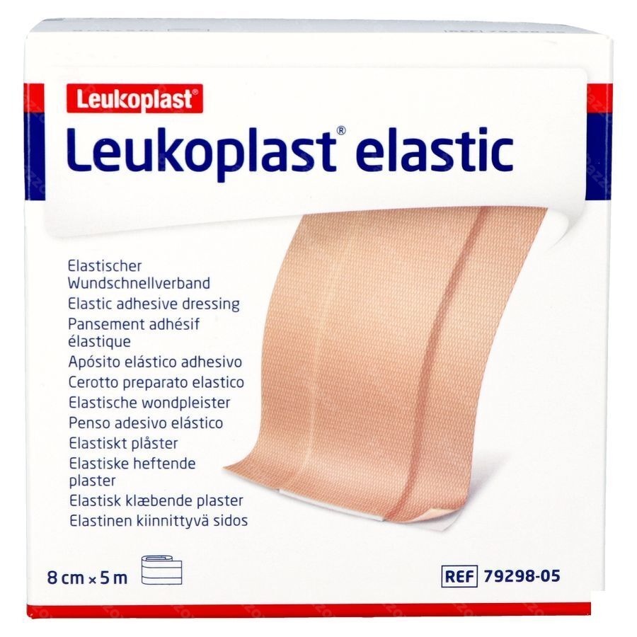 Leukoplast Elastic 5mx8cm