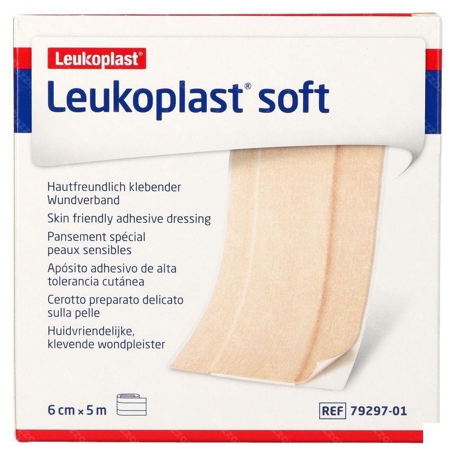Leukoplast Soft 5mx6cm 1