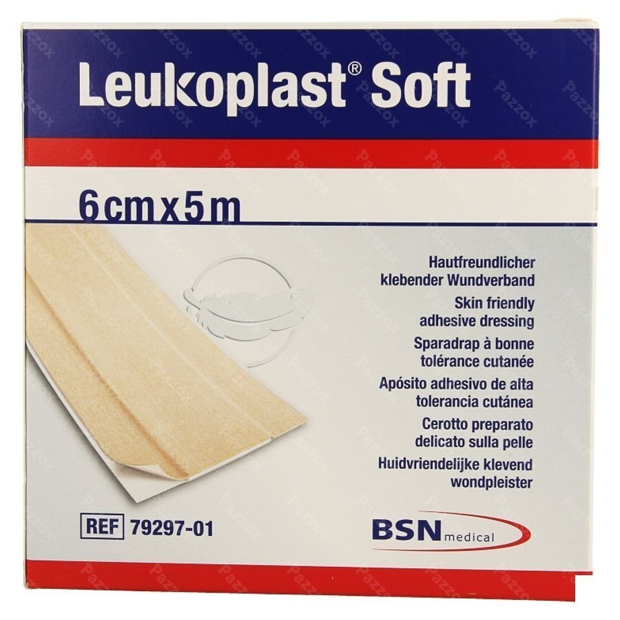 Leukoplast Soft 5mx6cm 1