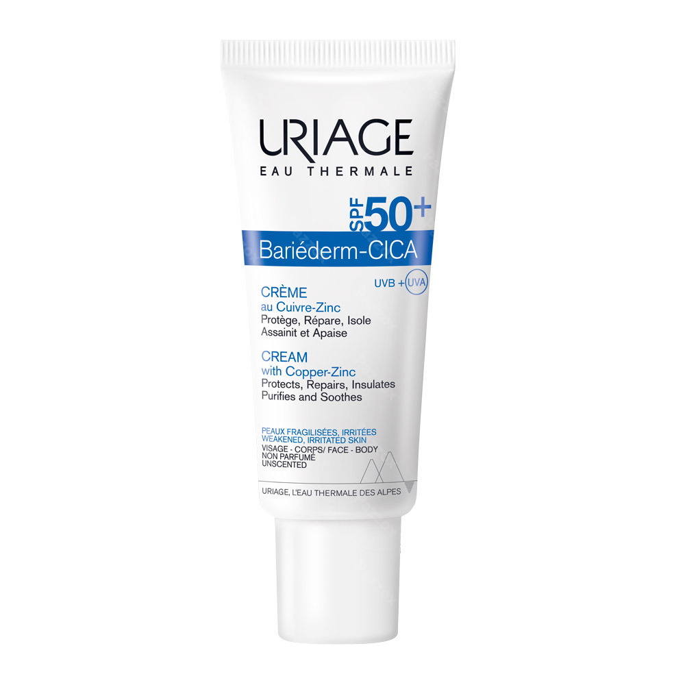Uriage Bariéderm Cica Herstellende Crème SPF50+ 40ml