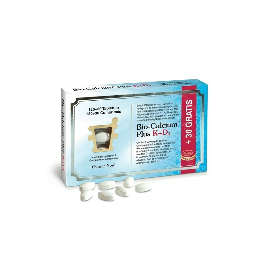 Bio-Calcium Plus K+d3 120+30 Tabletten
