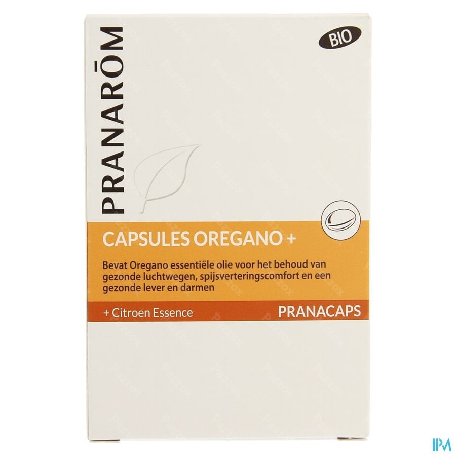 Pranarôm Pranacaps Oregano + 30 Capsules