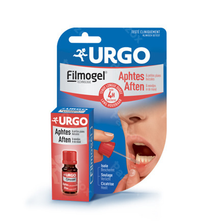 Urgo Aften Mondwondjes Fruitsmaak Filmogel 6ml