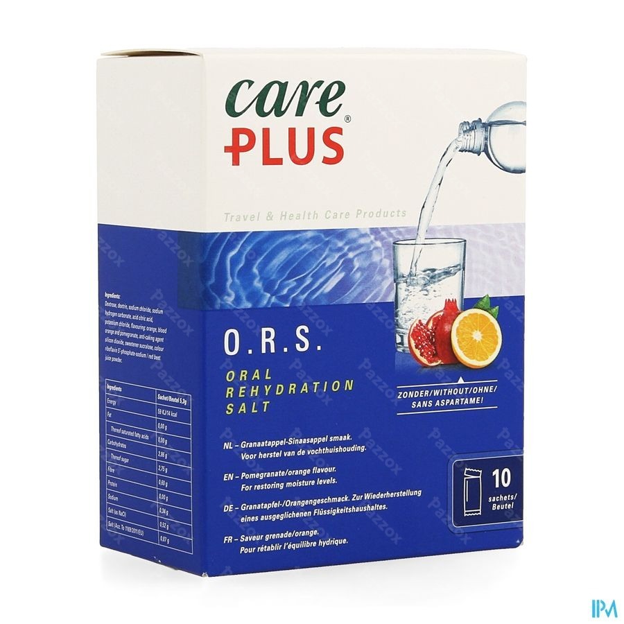 Care Plus Ors Pomegranate Orange Zakje 10x5,3g