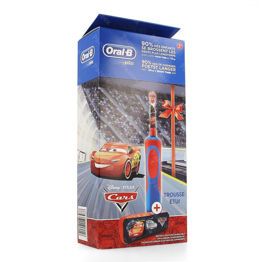 Oral B Tandenb Vitality Kids Cars + Case