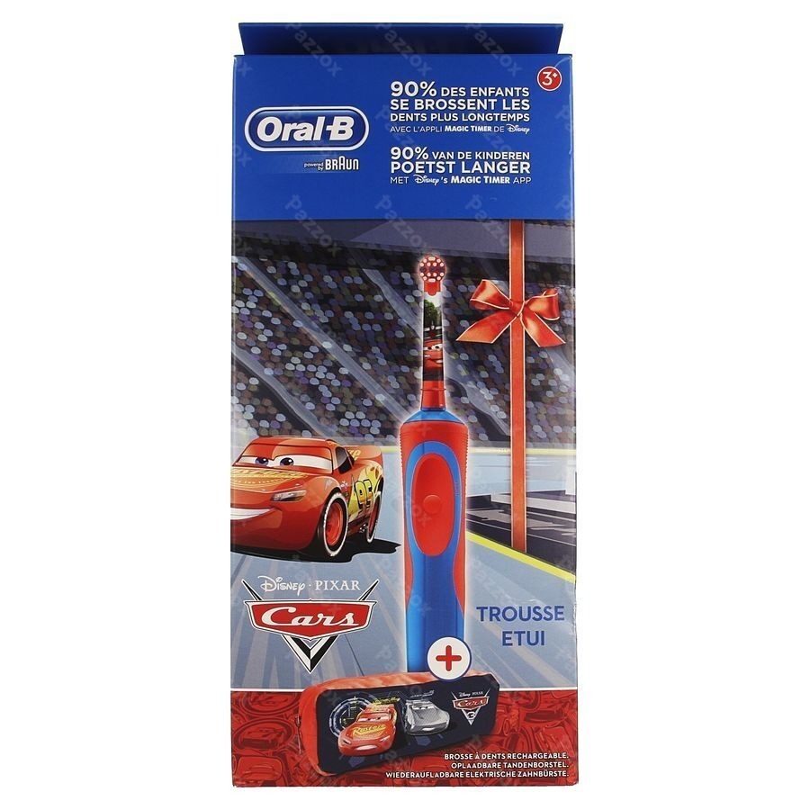 Oral B Tandenb Vitality Kids Cars + Case
