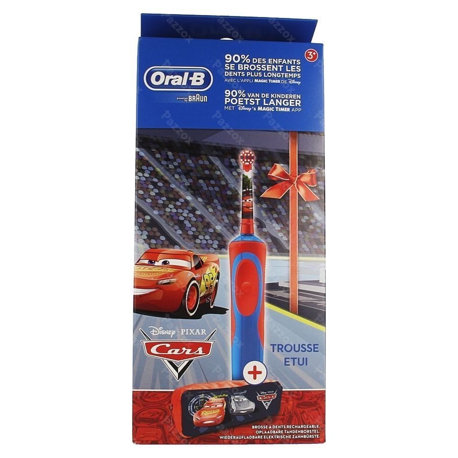 Oral B Tandenb Vitality Kids Cars + Case