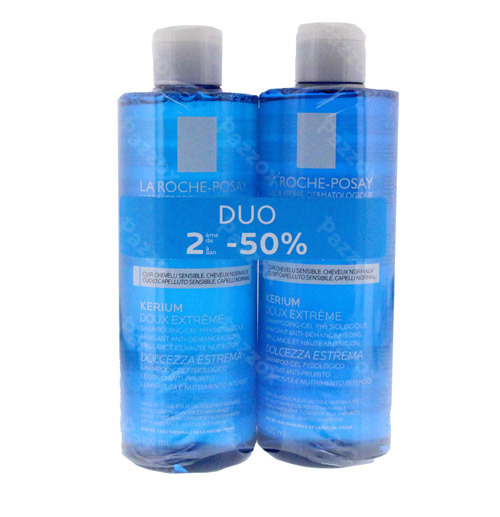 La Roche Posay Kerium Shampoo Ultra Zacht 2x400ml Promo
