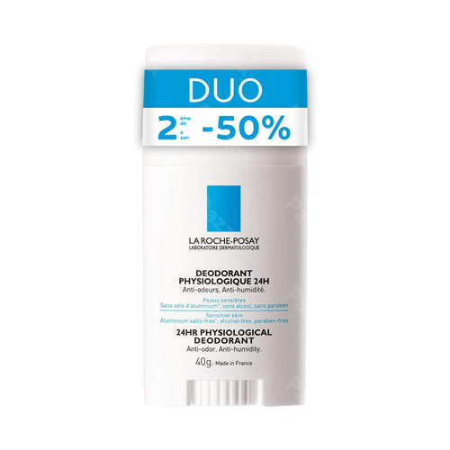 La Roche-posay Deo Physio Stick Duo 2x40g