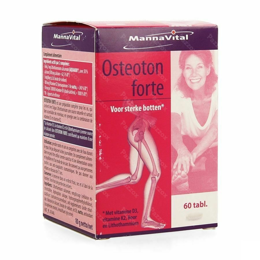Mannavital Osteoton Forte 60 Tabletten