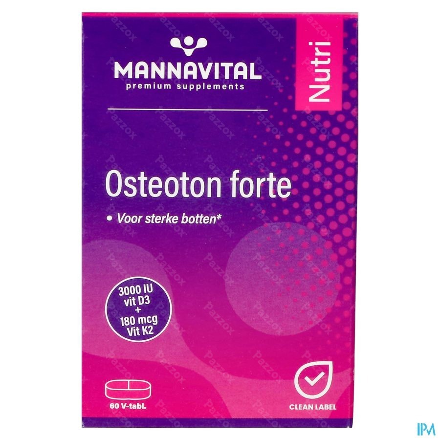Mannavital Osteoton Forte 60 Tabletten