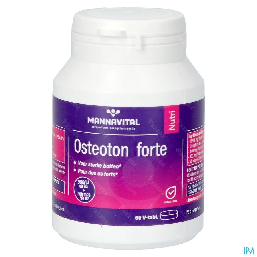 Mannavital Osteoton Forte 60 Tabletten