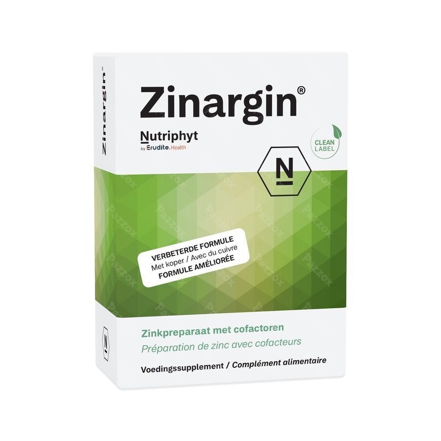 Nutriphyt Zinargin 60 Tabletten