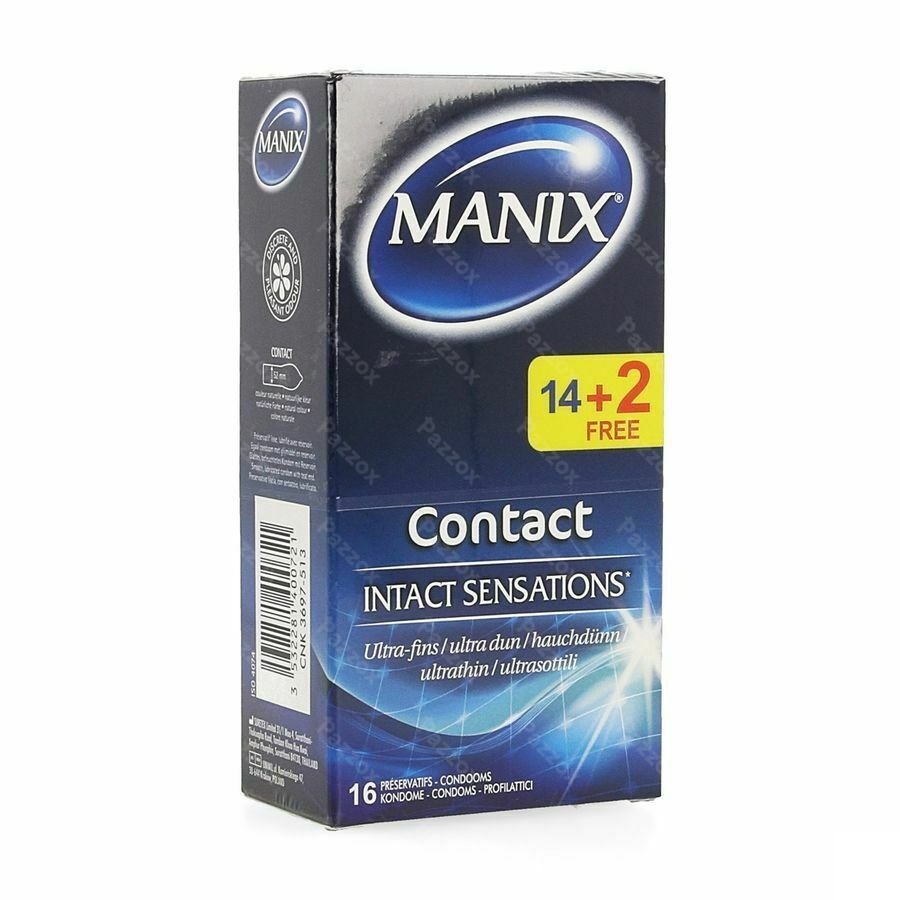 Manix Contact Condoms 14+2