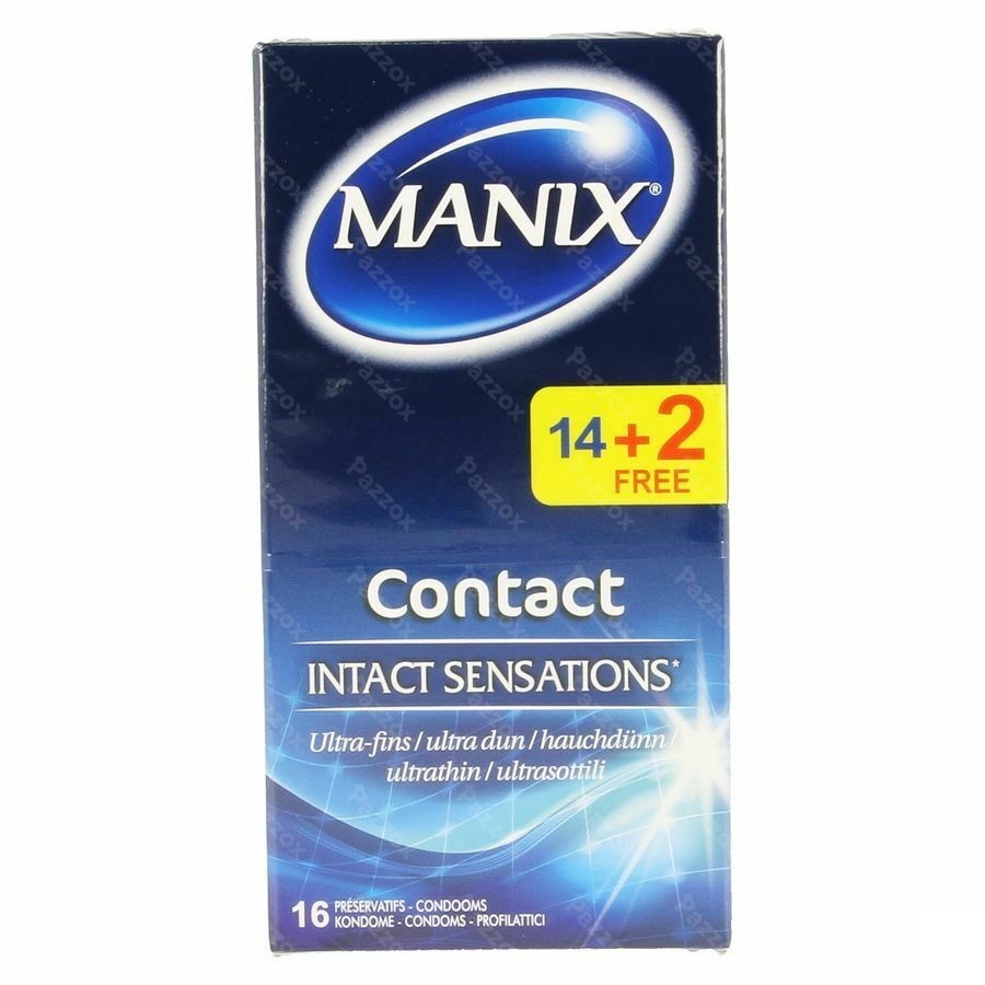 Manix Contact Condoms 14+2