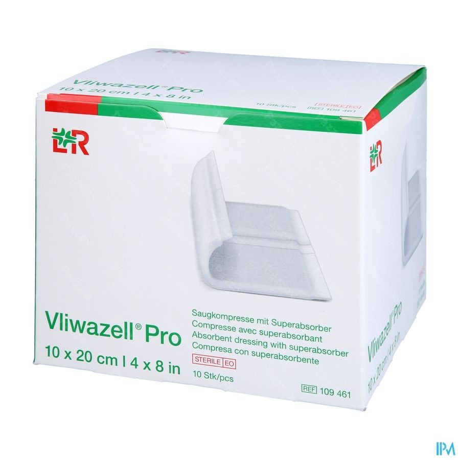 Vliwazell Pro Verb Super Absorb. 10x20cm 10 109461