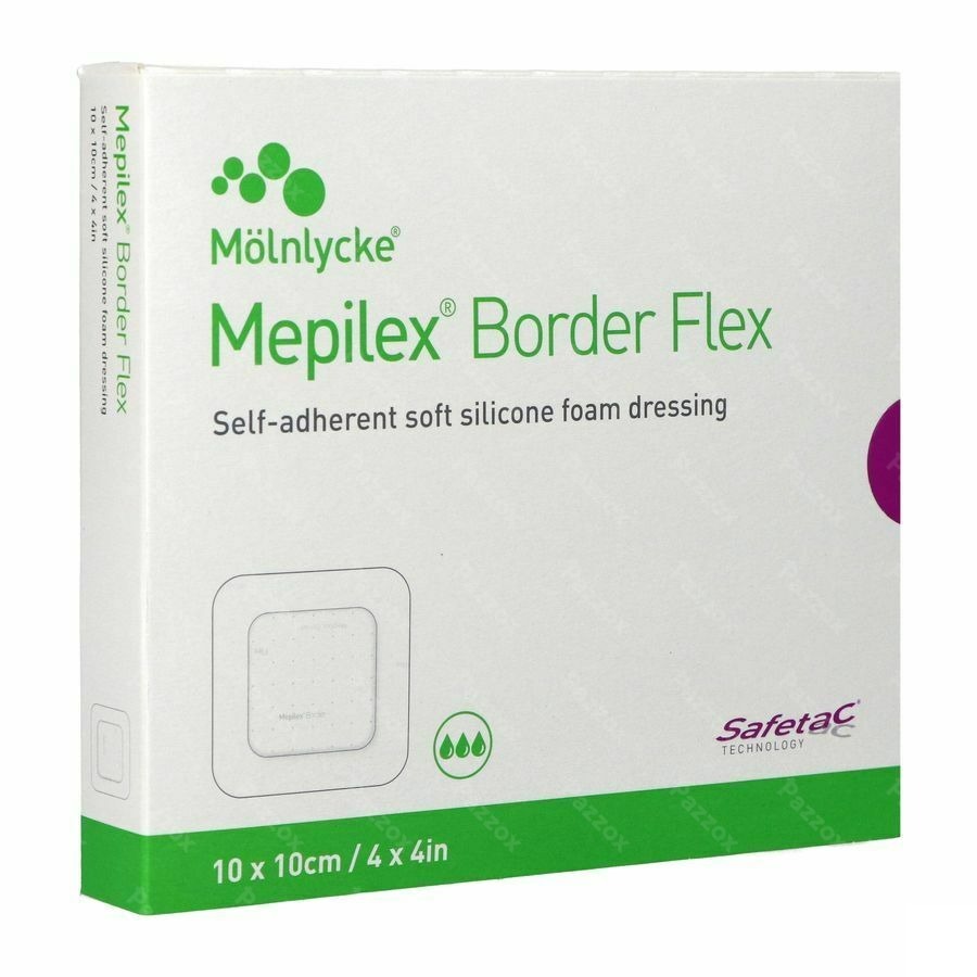 Mepilex Border Flex Verb 10x10cm 5 595350