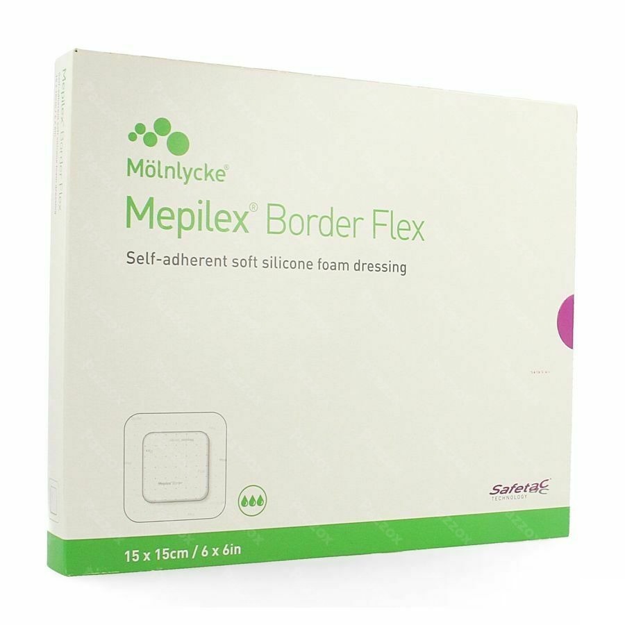 Mepilex Border Flex Verb 15x15cm 5 595400