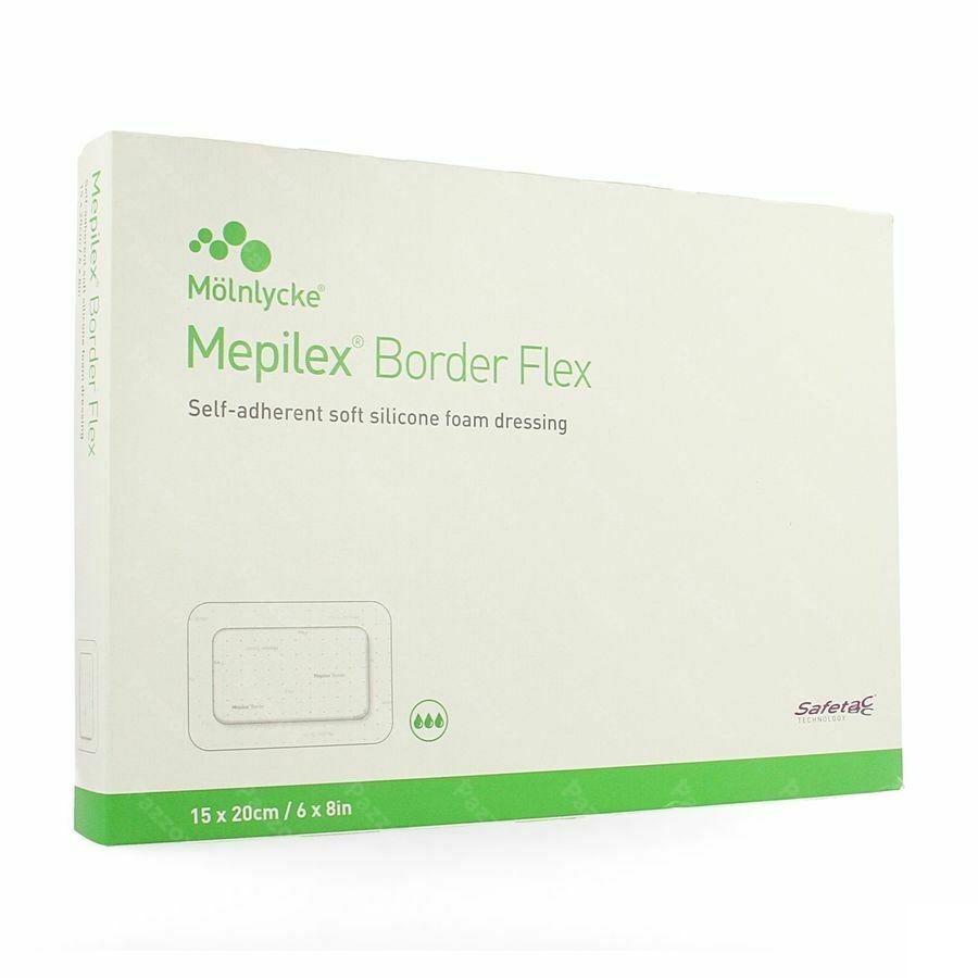 Mepilex Border Flex Verb 15x20cm 5 595600