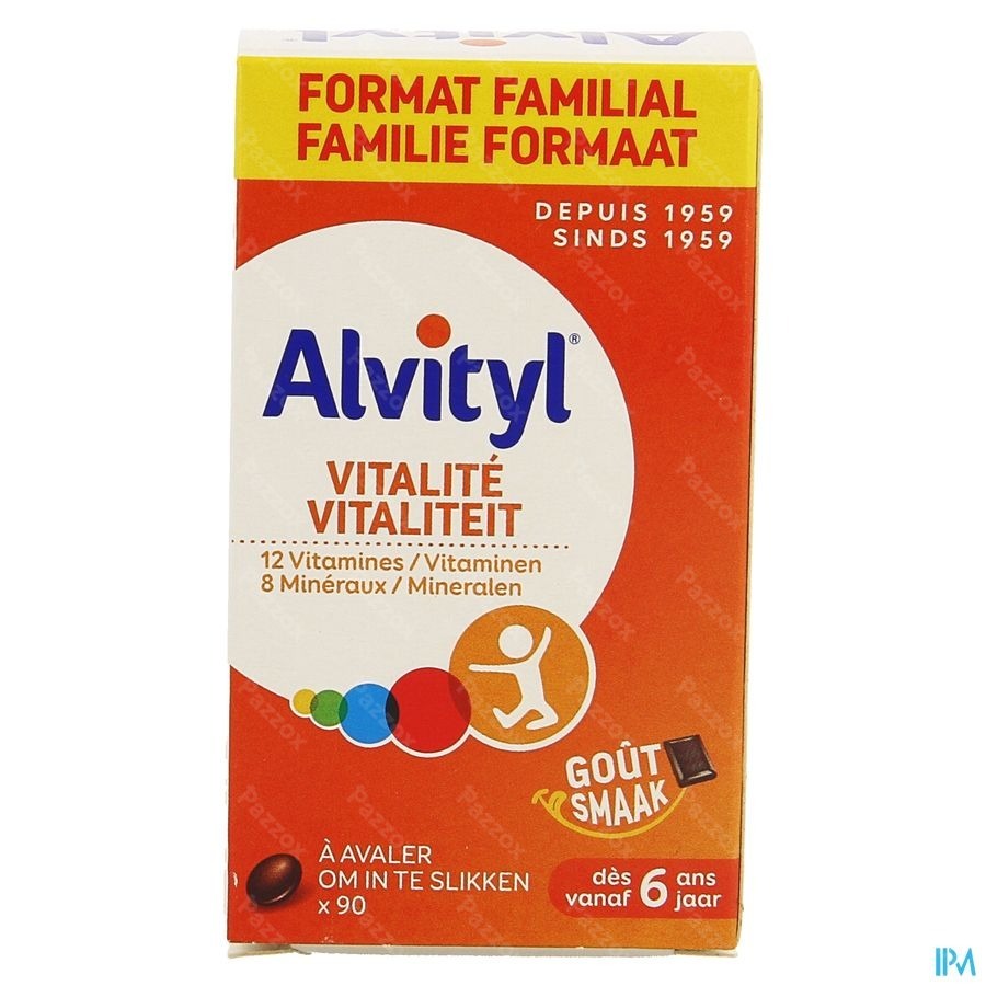 Alvityl Vitaliteit 90 Tabletten