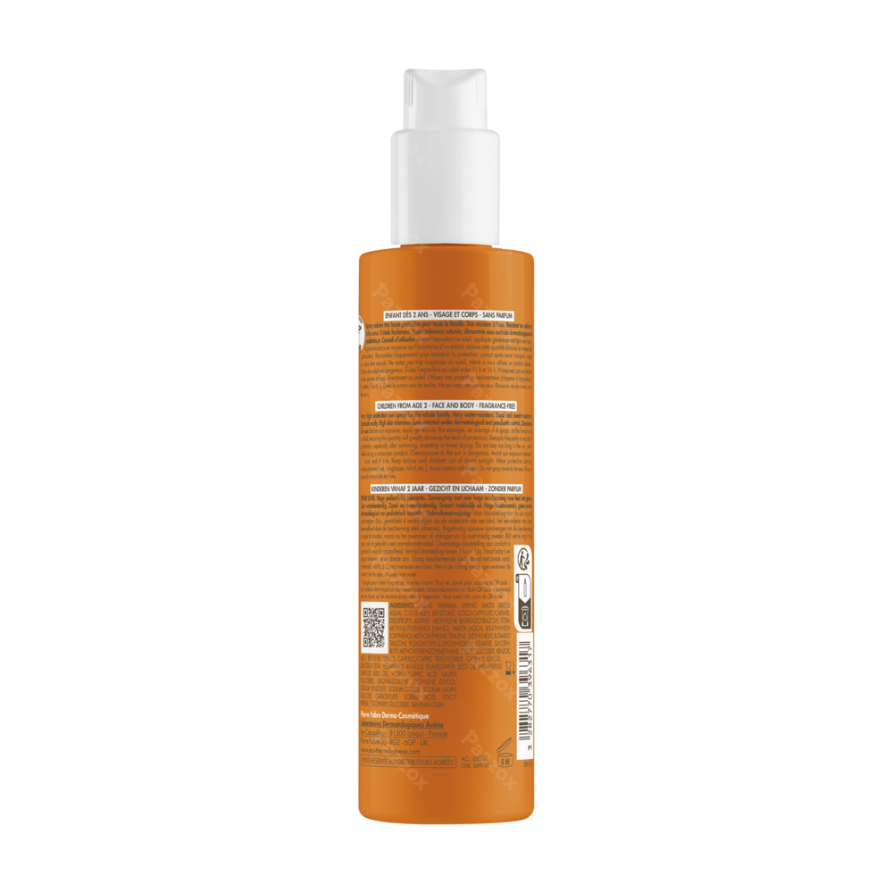 Avène Zonnespray Kinderen SPF50+ 200ml