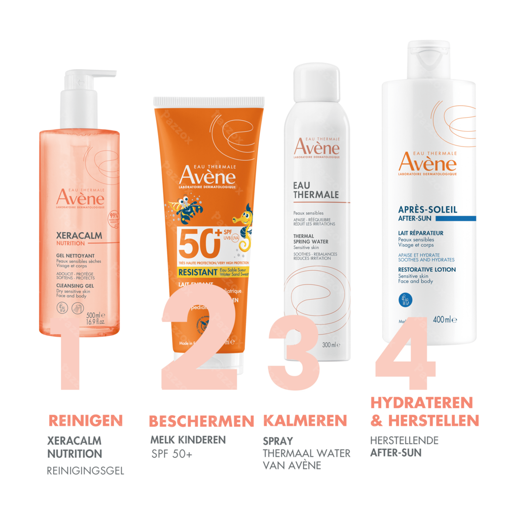 Avène Zonnemelk Kinderen SPF50+ 250ml