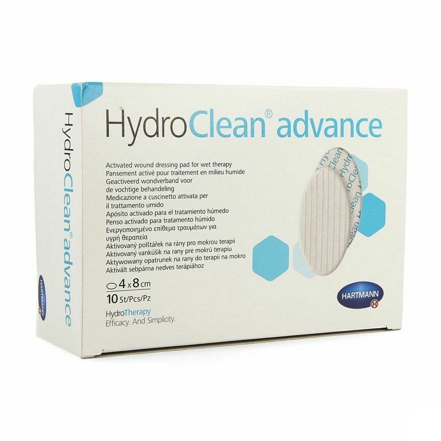 Hydroclean Advance Oval 4,0x8,0cm 10 6097642