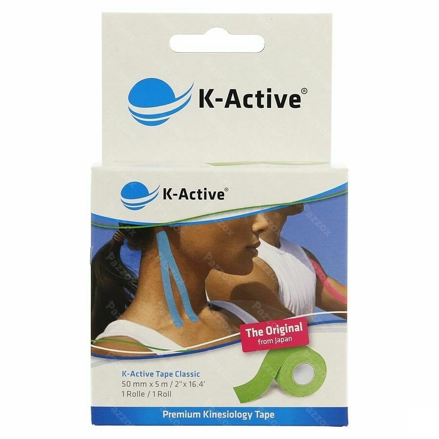 K-Active Tape Green 5,0cm x 5m