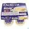 Delical Rijstpap Vanille 4x200g