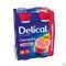 Delical Geconcentr. Aardbei 4x200ml