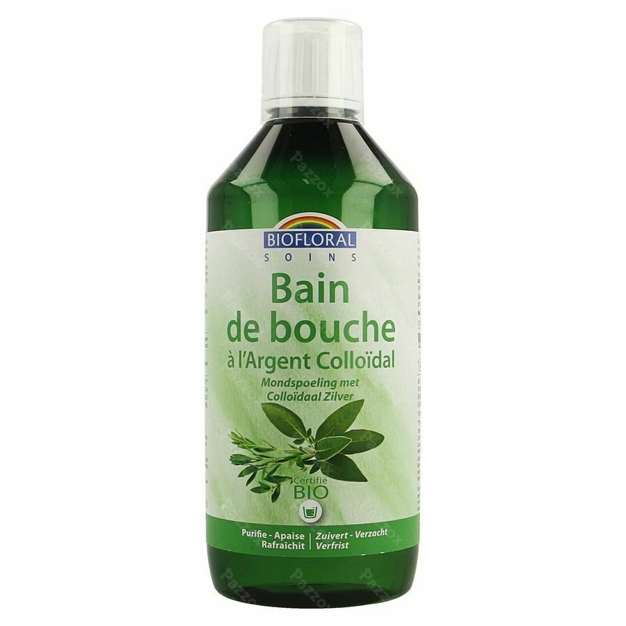 Biofloral Mondspoeling Colloidaal Zilver 500ml