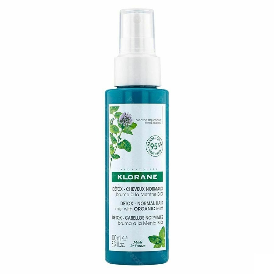 Klorane Anti-Pollution Zuiverende Nevel Met Munt Aquatique 100ml