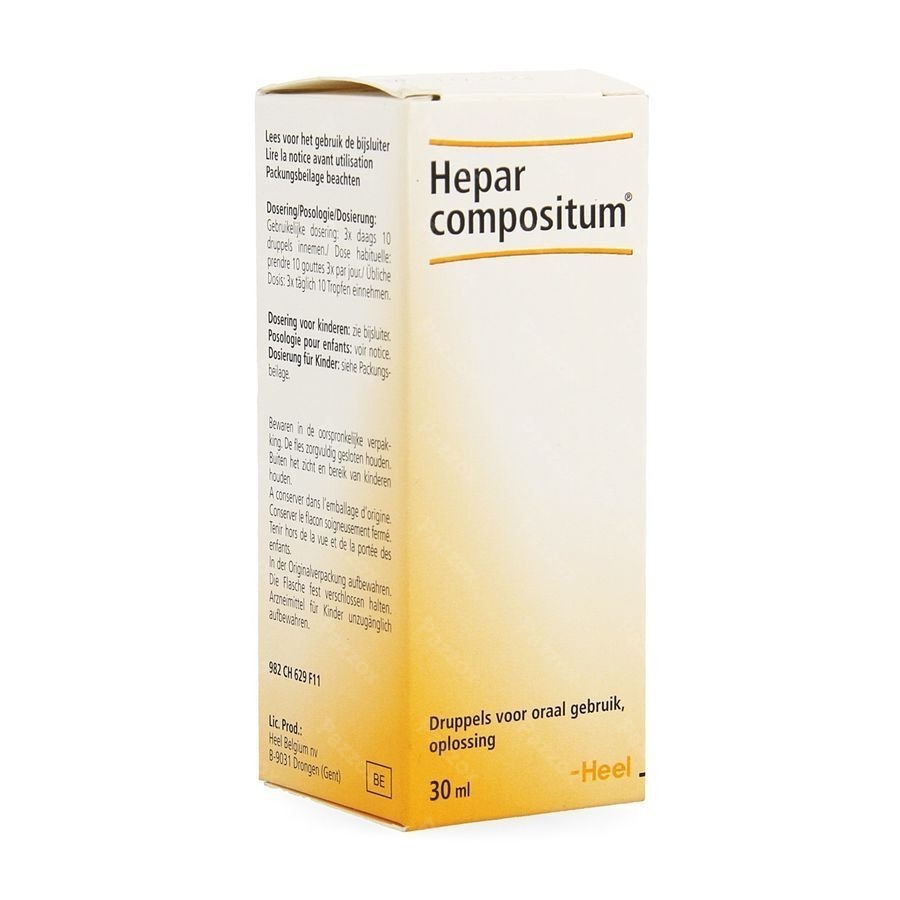 Hepar Compositum Drinkbare Opl Gutt 30ml