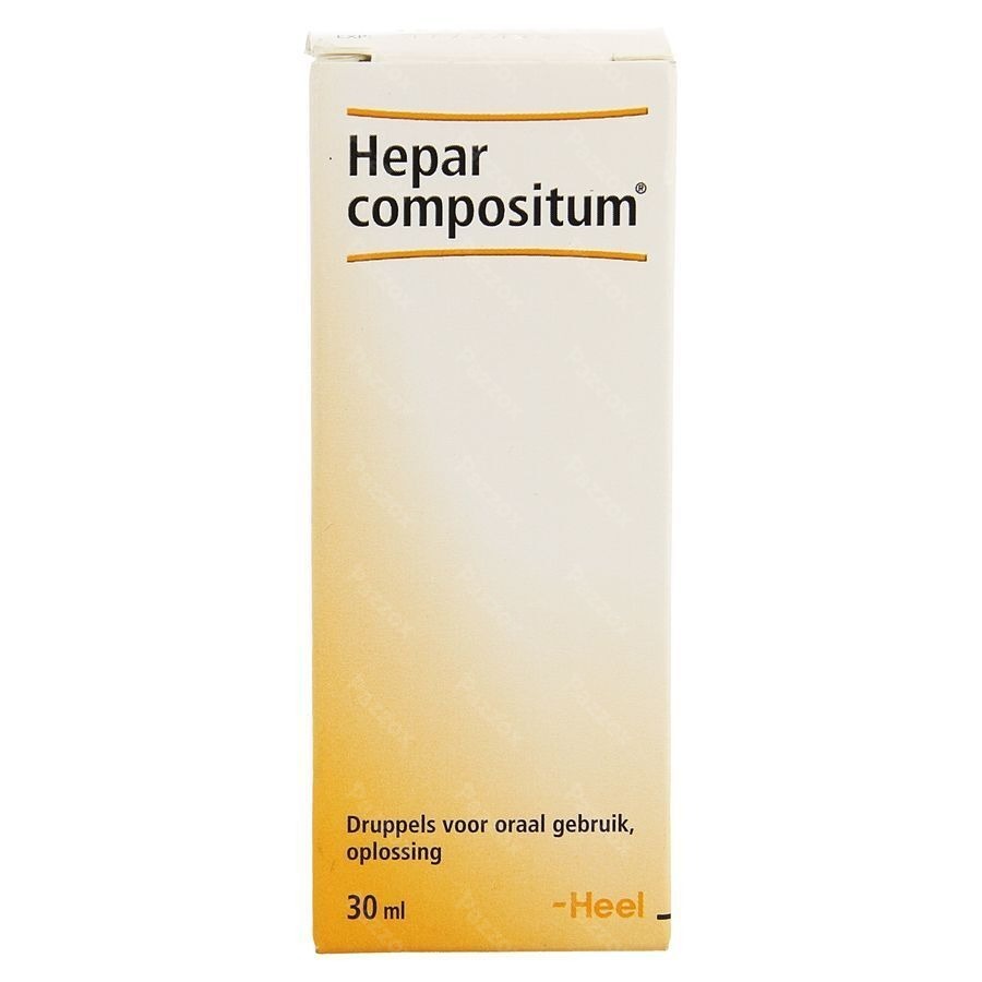 Hepar Compositum Drinkbare Opl Gutt 30ml