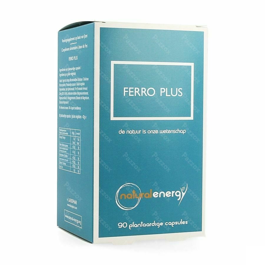 Natural Energy Ferro Plus Caps 90