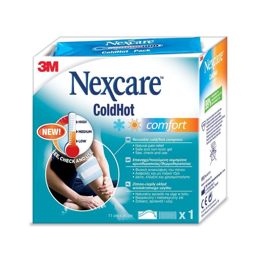 N1571dab Nexcare Coldhot Therapy Pack Comfort Zonetemperatuur Indicator, 260 Mm X 110 Mm