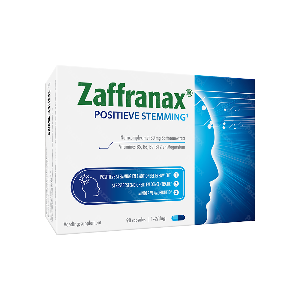 Zaffranax Positieve Stemming 90 Capsules