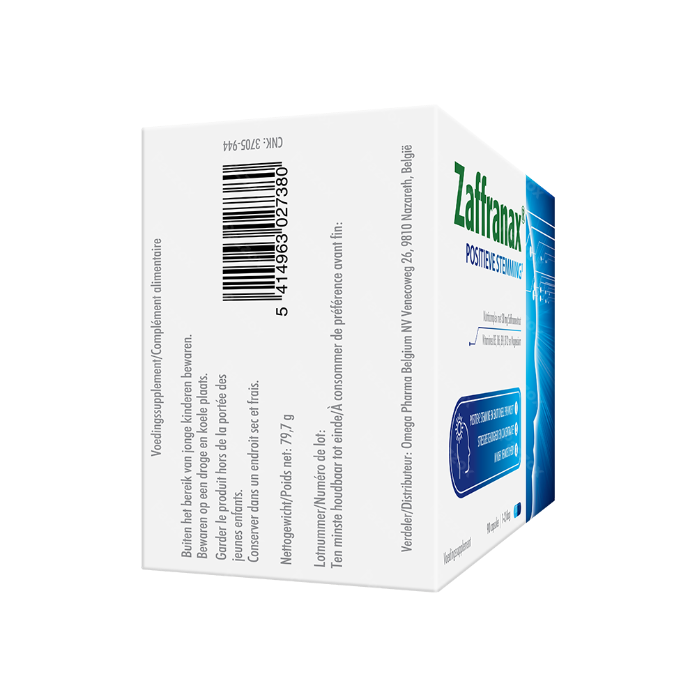 Zaffranax Positieve Stemming 90 Capsules