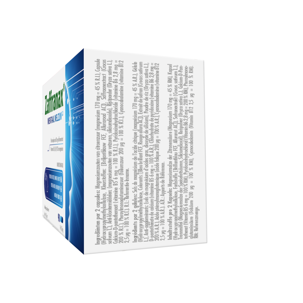 Zaffranax Positieve Stemming 90 Capsules