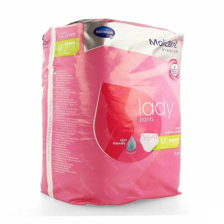 Molicare Pr Ladypants 5dropsm 8 P/s